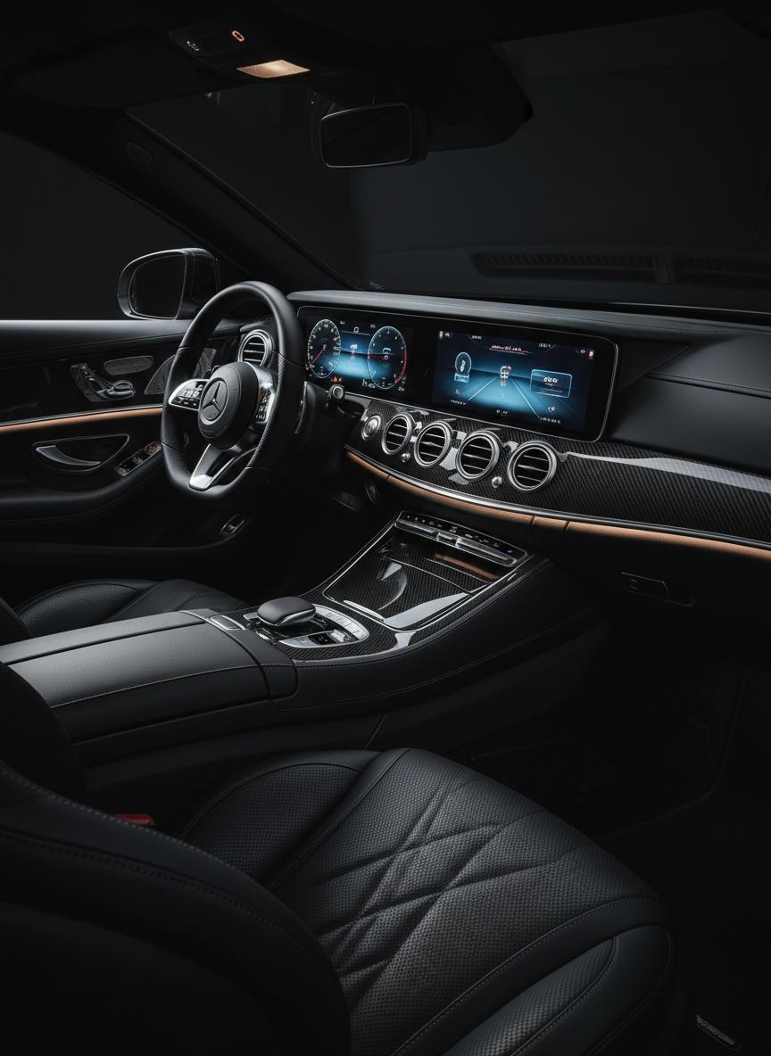 Mercedes interior